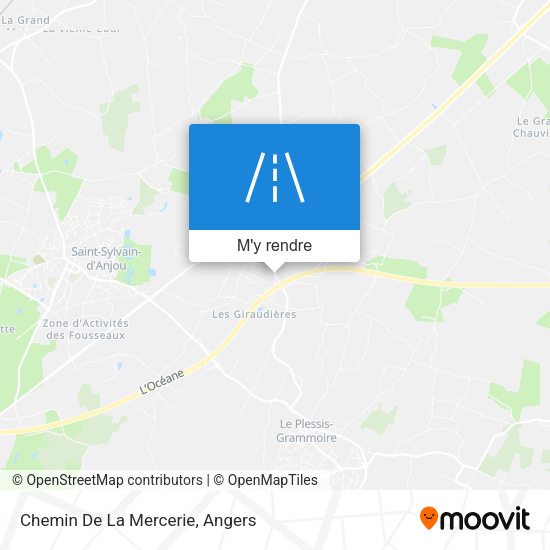Chemin De La Mercerie plan