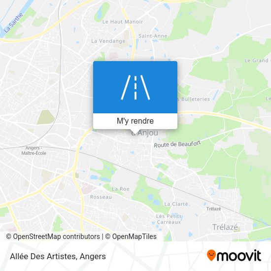 Allée Des Artistes plan