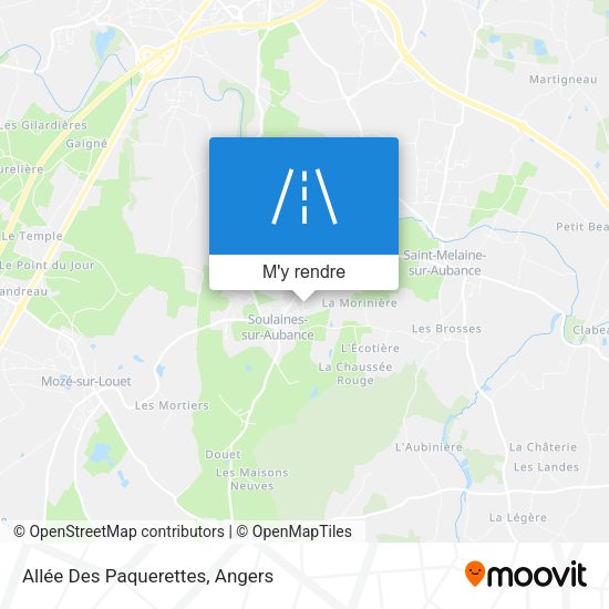 Allée Des Paquerettes plan
