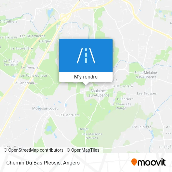 Chemin Du Bas Plessis plan