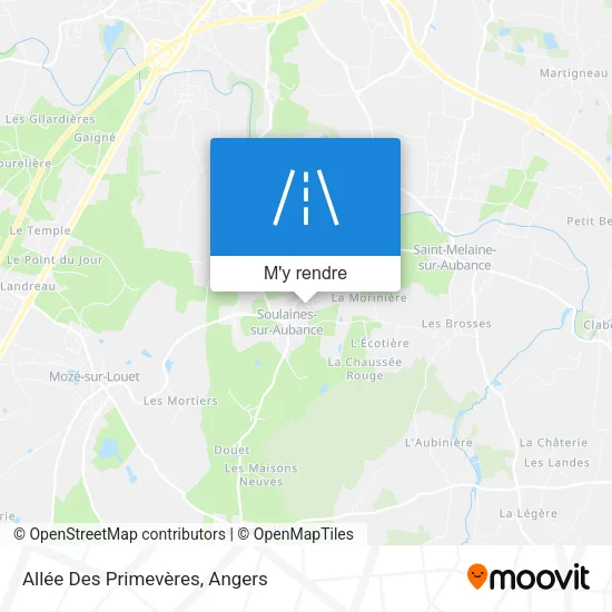 Allée Des Primevères plan