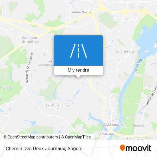 Chemin Des Deux Journaux plan