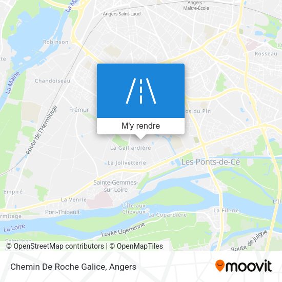 Chemin De Roche Galice plan