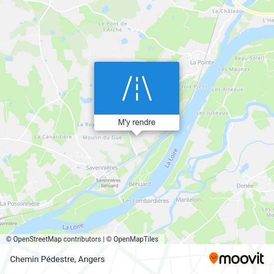 Chemin Pédestre plan