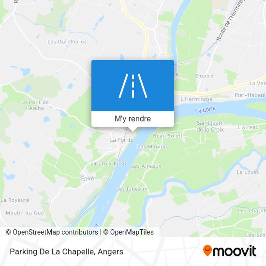 Parking De La Chapelle plan