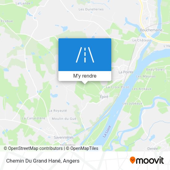 Chemin Du Grand Hané plan