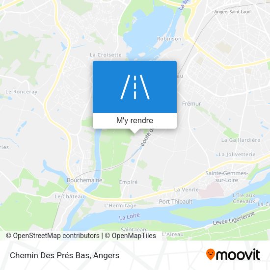 Chemin Des Prés Bas plan