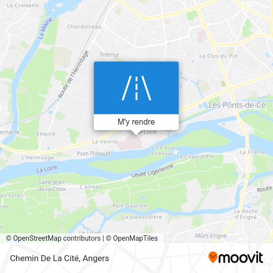 Chemin De La Cité plan