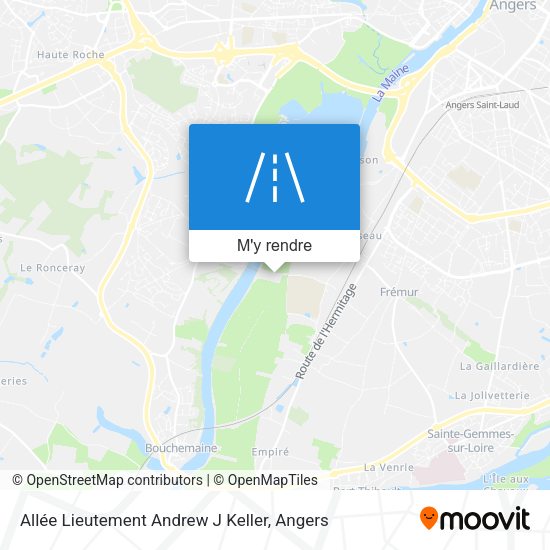 Allée Lieutement Andrew J Keller plan