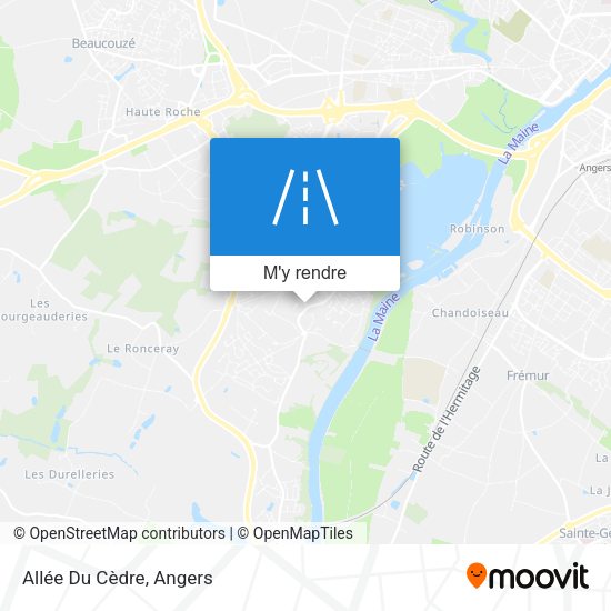 Allée Du Cèdre plan