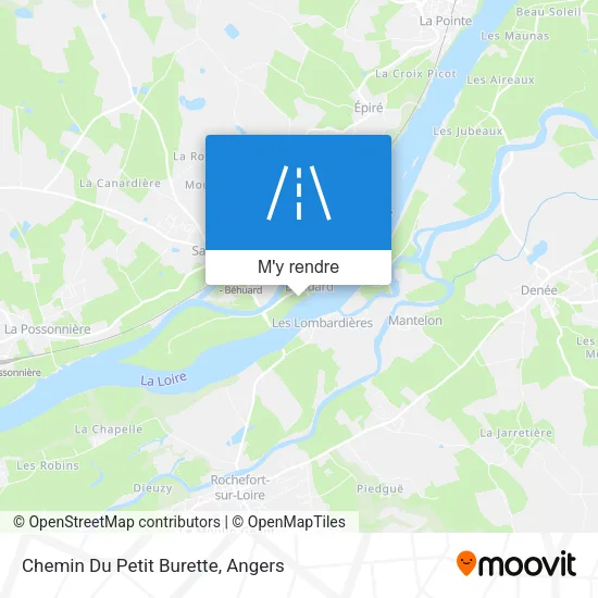 Chemin Du Petit Burette plan