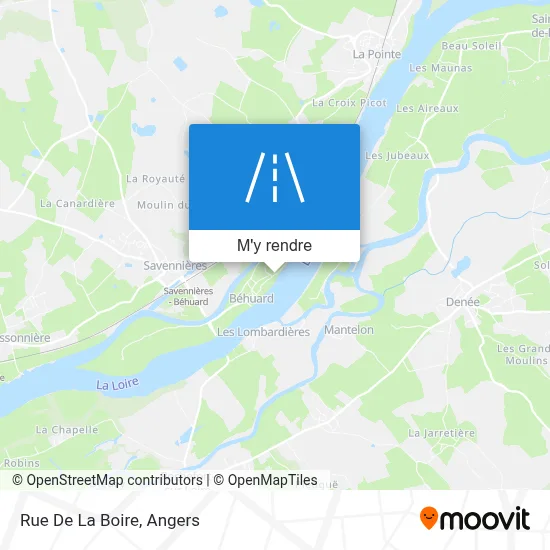 Rue De La Boire plan