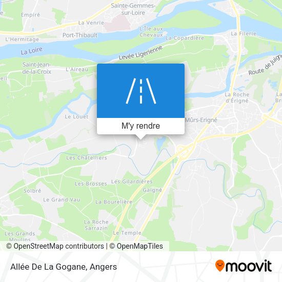 Allée De La Gogane plan