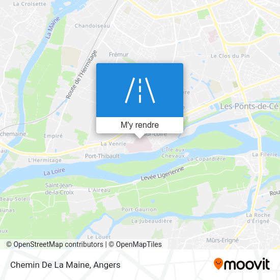 Chemin De La Maine plan