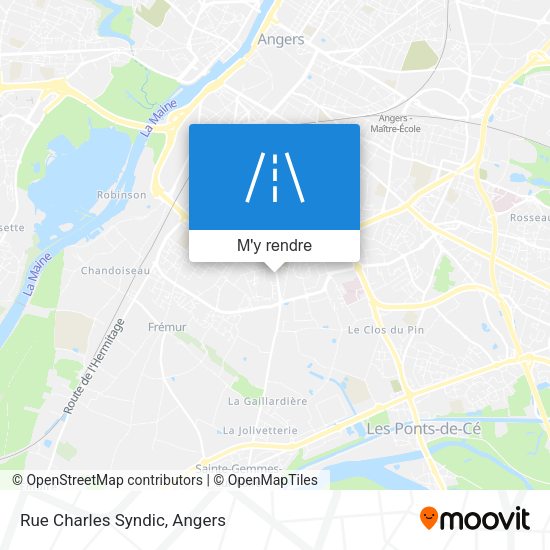 Rue Charles Syndic plan
