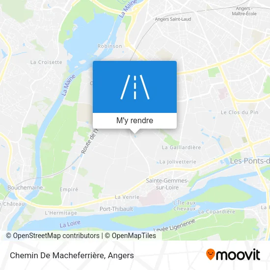 Chemin De Macheferrière plan