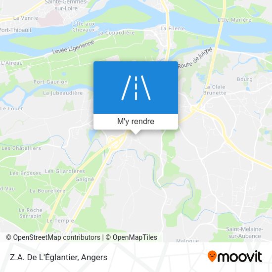 Z.A. De L'Églantier plan