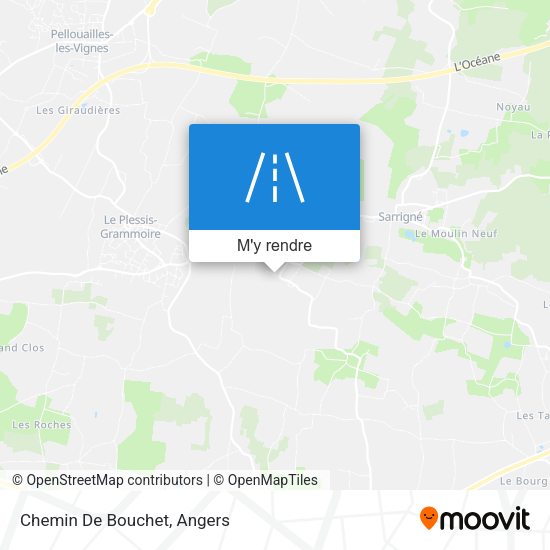 Chemin De Bouchet plan