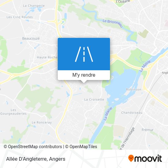 Allée D'Angleterre plan