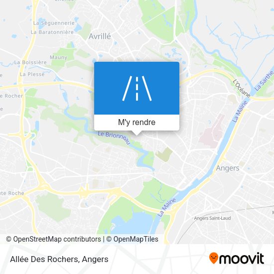 Allée Des Rochers plan