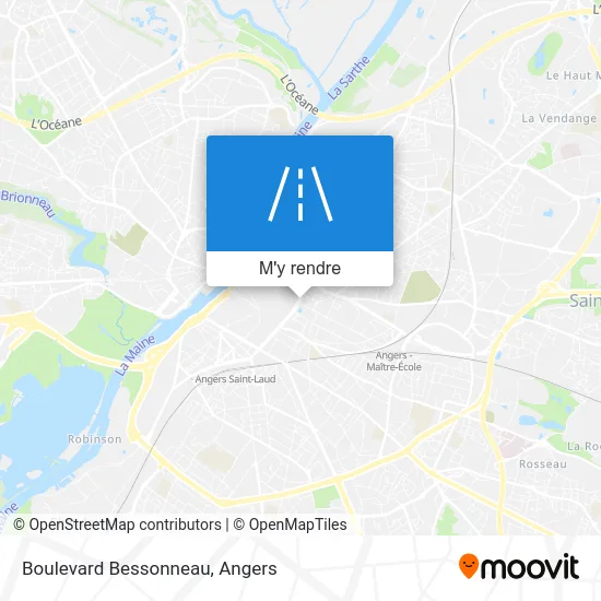 Boulevard Bessonneau plan