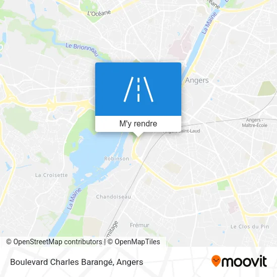 Boulevard Charles Barangé plan