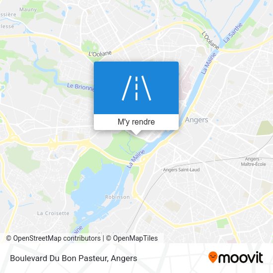 Boulevard Du Bon Pasteur plan