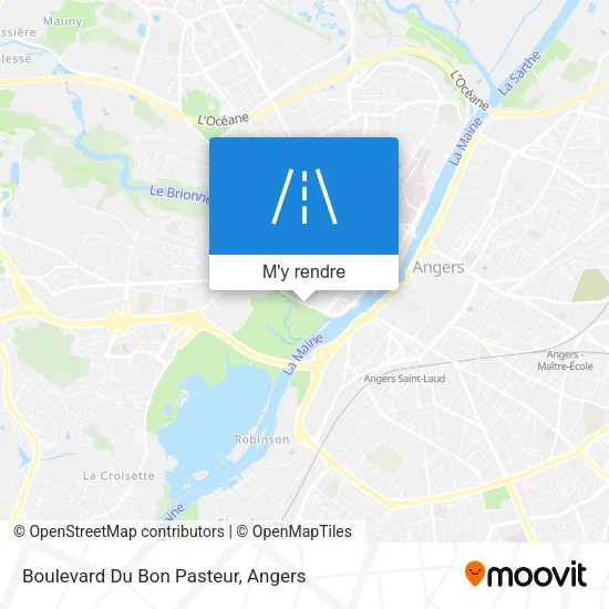 Boulevard Du Bon Pasteur plan