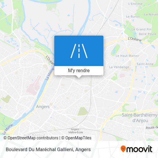 Boulevard Du Maréchal Gallieni plan