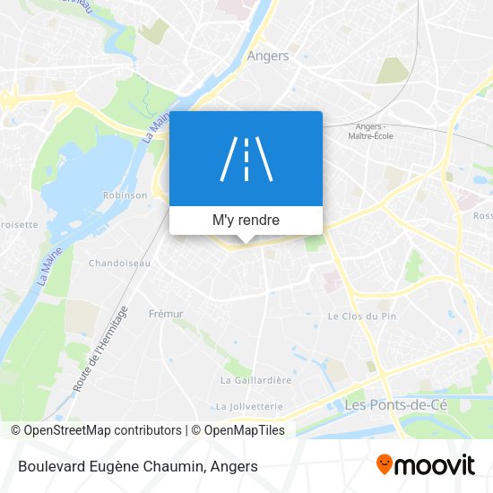 Boulevard Eugène Chaumin plan