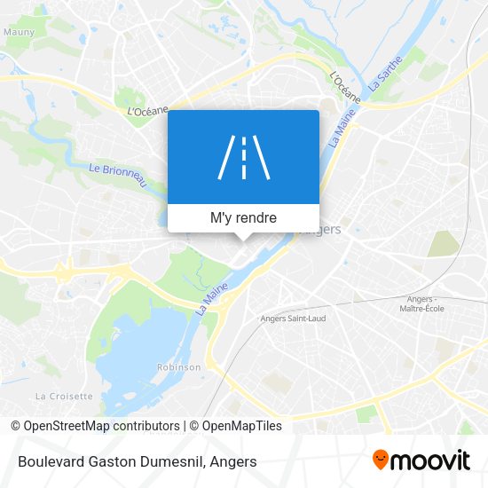 Boulevard Gaston Dumesnil plan