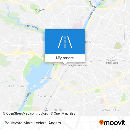 Boulevard Marc Leclerc plan