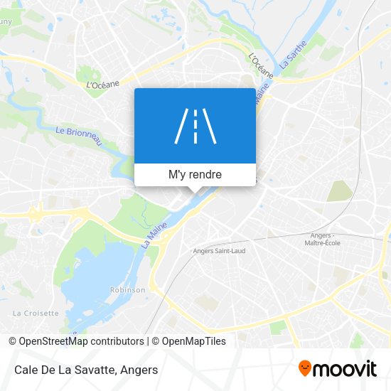 Cale De La Savatte plan