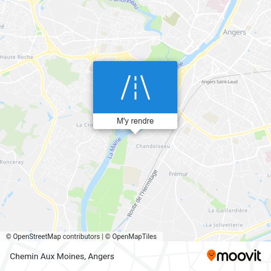 Chemin Aux Moines plan