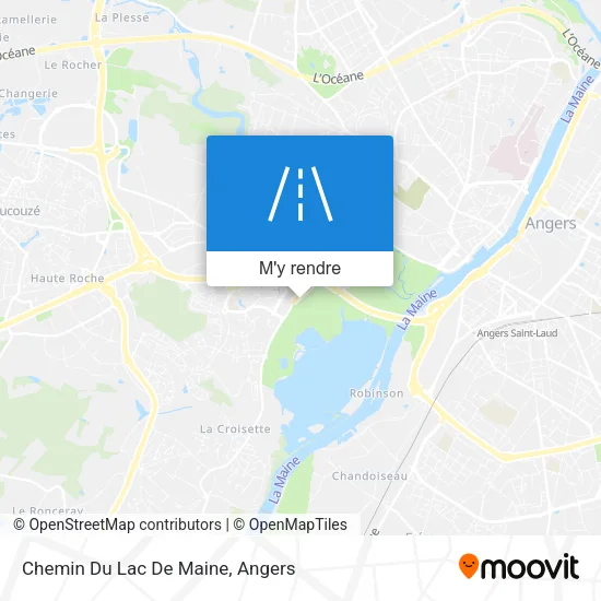 Chemin Du Lac De Maine plan