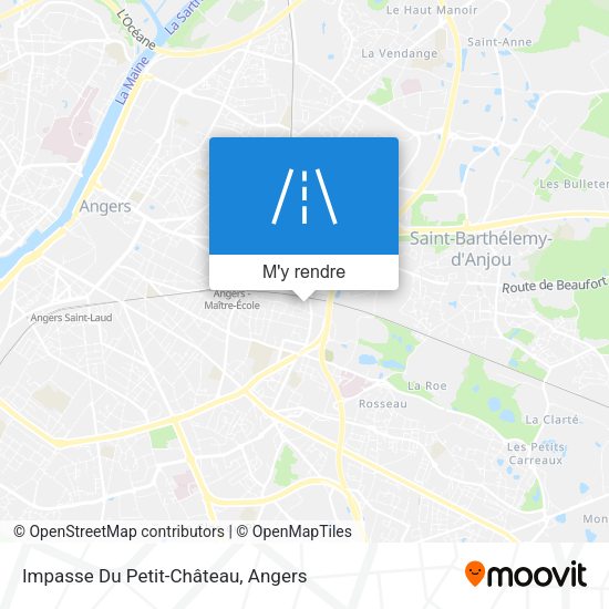 Impasse Du Petit-Château plan