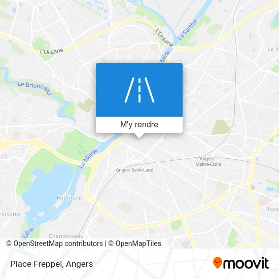Place Freppel plan