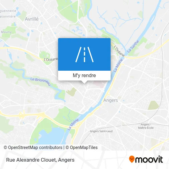 Rue Alexandre Clouet plan