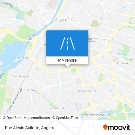 Rue Alexis Axilette plan