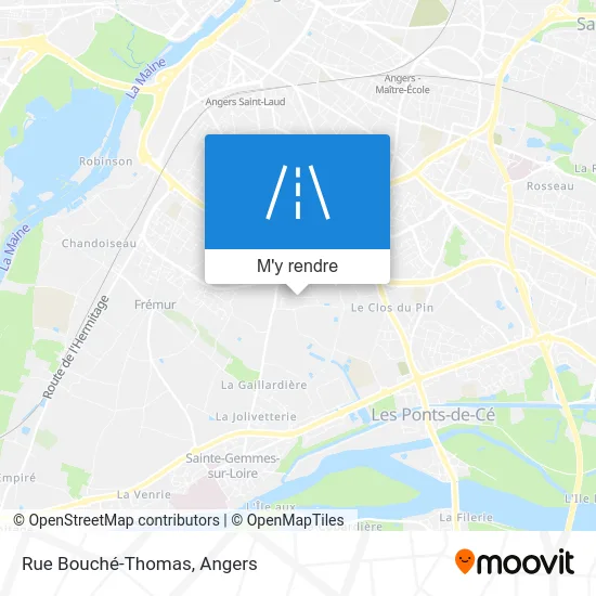 Rue Bouché-Thomas plan