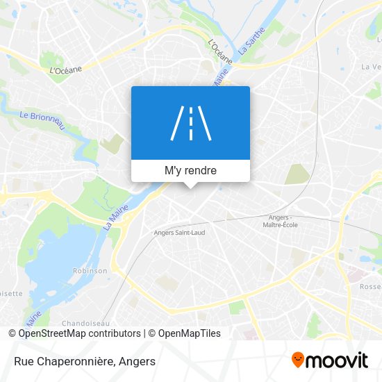Rue Chaperonnière plan