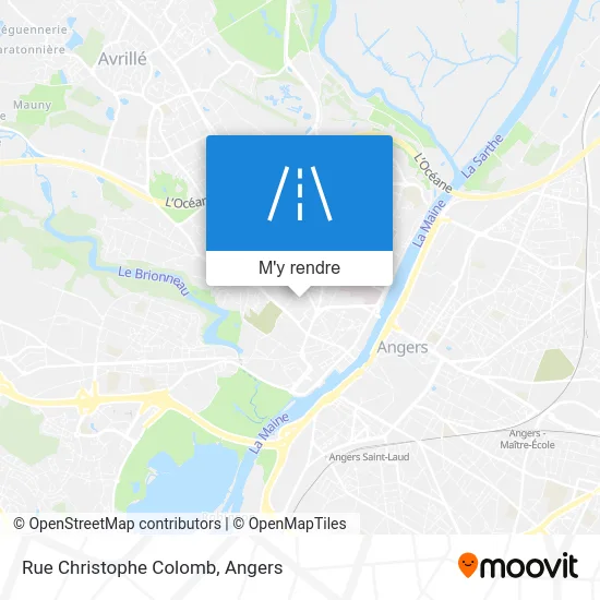 Rue Christophe Colomb plan