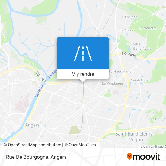 Rue De Bourgogne plan