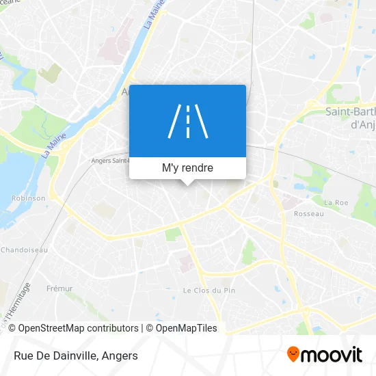 Rue De Dainville plan