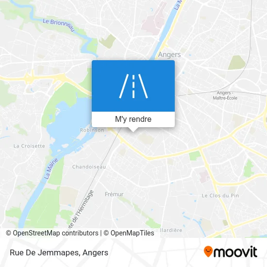 Rue De Jemmapes plan