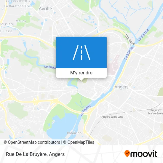 Rue De La Bruyère plan