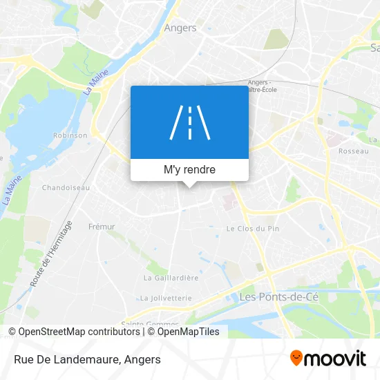 Rue De Landemaure plan