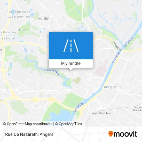 Rue De Nazareth plan