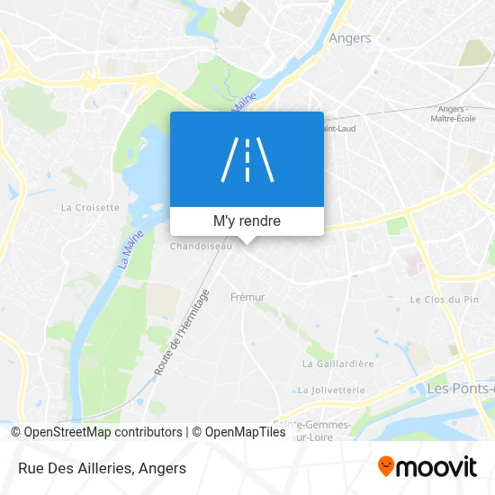 Rue Des Ailleries plan