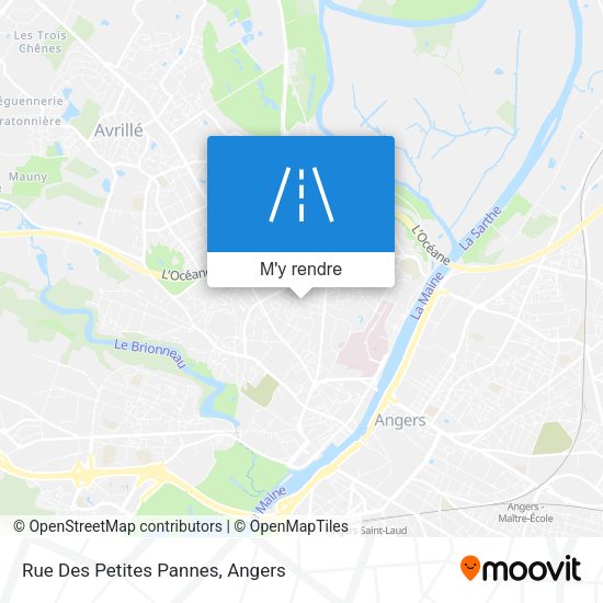 Rue Des Petites Pannes plan